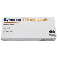 Фото Ритмодан Дизопирамид капс. 100мг №40