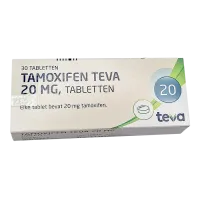 Фото Тамоксифен ТЕВА (PCH) Нидерланды таб. 20мг №30