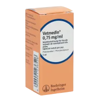 Фото Ветмедин (Пимобендан) инъекционный 5мл (0,75мг/мл)