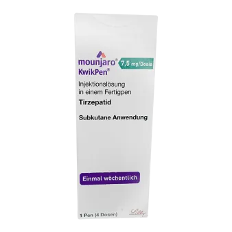 Мунджаро 7,5 мг / доза 4 дозы :: Тирзепатид Mounjaro KwikPen