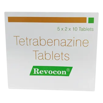 Тетрабеназин (Нормокинезтин полный аналог) 25мг Revocon таблетки №100