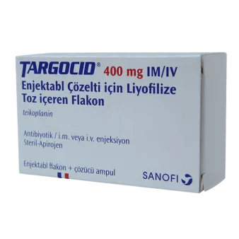 Таргоцид (Тейкопланин) фл. 400мг №1