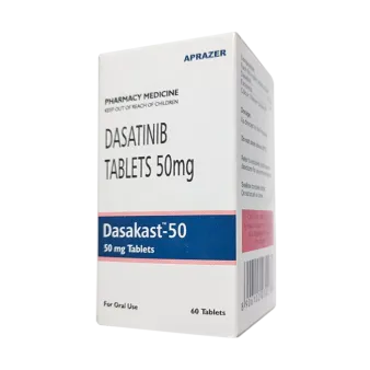 Дазатиниб (Dasakast) :: полный аналог Спрайсел :: 50мг таб. №60